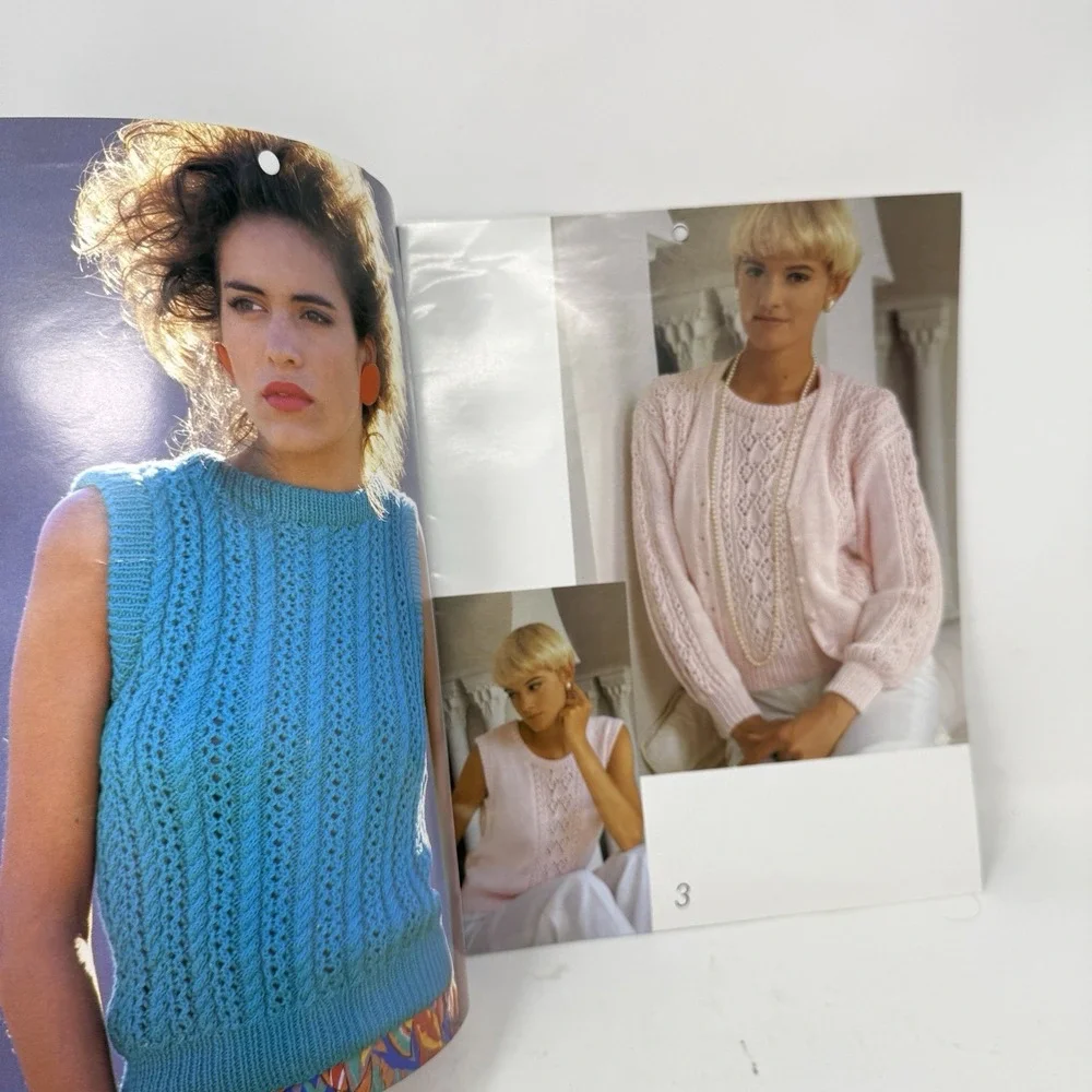 Jaeger Monte Cristo Susan Bates 1986 No 17763, Vintage Knit and Crochet Patterns